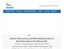 Tablet Screenshot of nabu-nw.de